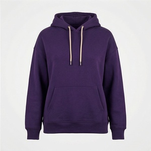 เสื้อฮู้ดดี้ผู้หญิงทรงหลวมสำหรับฤดูหนาว สีสันปรับแต่งได้ พิมพ์ลายตามสั่ง ผ้าฝ้ายน้ำหนักเบา สวมใส่สบาย - Product Image 1