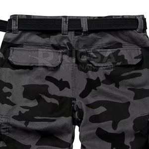 Men Casual Hunting Utility <b>Shorts</b> Outdoor <b>Cargo</b> Performance Fit <b>Lightweight</b> Breathable Eco-Friendly Quick Dry 100% Cotton - Product Image 3