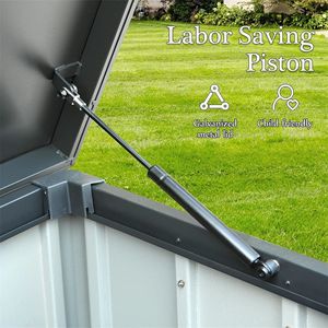 Contenitore da Esterno da 100 Galloni, Grande Box Portaoggetti da Patio con Funzione Impermeabile per Cuscini, Copricuscini, Attrezzi da Giardino, con Serratura - Product Image 2