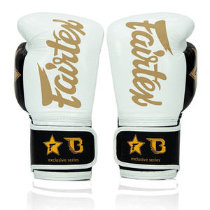 Gants de boxe Muay Thai Fairtex personnalisés, design imprimé, équipement d'entraînement professionnel de kickboxing, logo personnalisé, cuir PU, Boxeo - Product Image 3