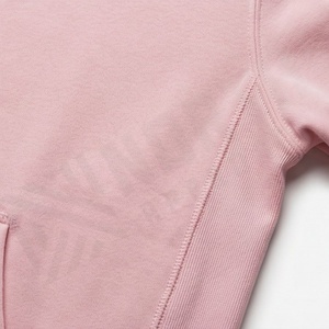 Sweat-shirts d'hiver unisexes surdimensionnés, brodés, en tissu French Terry uni, 100% coton, vente en gros de vêtements, revente, couleur personnalisée - Product Image 5