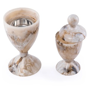 Elegante Quemador de Incienso Árabe de Resina de Lujo, Mubkhar Bakhoor, Porta Incienso Tradicional Hecho a Mano para Fragancia de Oud, Decoración Árabe para el Hogar - Product Image 6