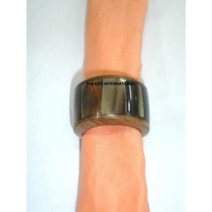 Accessoires de table pour dîner, fête, mariage, nouvel an et autres occasions, qualité supérieure, couleur noire, matériau en bois - Product Image 4