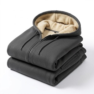 Ensemble de survêtement crème personnalisé pour homme, deux pièces, veste et pantalon, vente en gros, fabricant sur mesure - Product Image 5