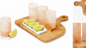 Support à verres en bois de qualité supérieure, élégant et raffiné, idéal pour la présentation sur comptoir, table ou en cuisine - Product Image 4