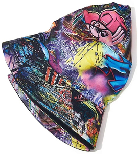 Chapeaux Bob Sublimés Homme Femme, Pliables et Réversibles, Imprimés, pour l'Été, les Voyages, la Plage, les Aventures Quotidiennes, la Pêche et les Loisirs - Product Image 4