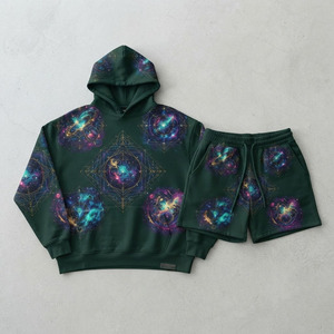 Premium <b>Women</b> Hoodie and <b>Jogger</b> Twin Set Oversized <b>Fleece</b> Tracksuit Winter Sportswear Custom Oversize <b>Fleece</b> OEM ODM - Product Image 5
