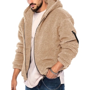 Sudaderas con Capucha Sherpa Extra Grandes Personalizadas para Hombre, Estilo OEM, 100% Algodón, Suaves, Informales, Lisas, Sudaderas con Capucha Sherpa - Product Image 5