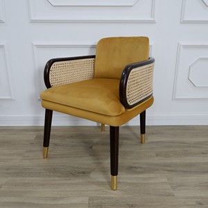 Silla de Comedor Moderna Apilable de Madera con Respaldo para el Hogar - Product Image 2