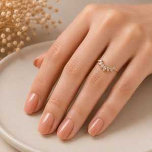 Bague de fiançailles classique pour femme en or massif 10K 14K 18K avec diamant de laboratoire taille marquise et chevron, couleur E VVS certifiée IGI - Product Image 6