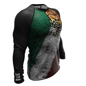 Rashguard para Hombre a Precio Económico, Rashguard de Poliéster para MMA, Rashguard de Manga Larga con Compresión para BJJ - Product Image 6