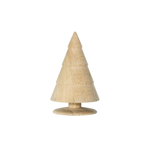 Mini arbre de Noël en bois - Idéal pour les fêtes de Noël, la décoration de bureau familiale - Cadeau pour la famille et les amis - Product Image 3