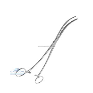 Forceps de Coarctation Crafoord en Acier Inoxydable, Forceps Chirurgical Cardiovasculaire à Mâchoires Légèrement Courbées 2.3/4IN - Product Image 1