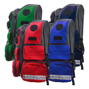 Chaleco de Seguridad Térmico Impermeable y Transpirable de Alta Visibilidad, Rojo, Poliéster, Unisex, Ropa de Trabajo con Múltiples Bolsillos y Cierre de Cremallera - Product Image 6