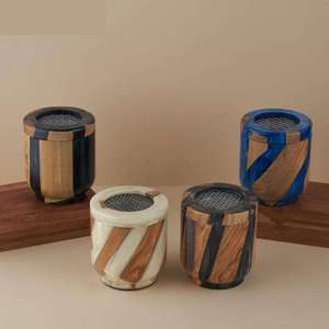 Arabian Islamic Design Wood Resin Incense Burner <b>Oud</b> Holder High Demanded Eid Ramadan Resin Mubakhar Decorative <b>Bakhoor</b> Burner - Product Image 4