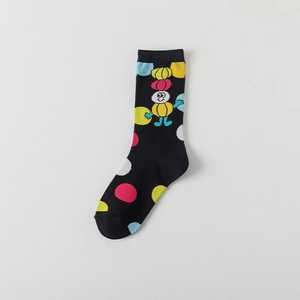 Creative Cartoon Style Socks for Women and Men Couple Sports Mid Calf Cotton Socks Spring Autumn Wholesale - Product Image 6