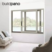 Sistema de Ventanas Corredizas con Marco de Aluminio Utilizado en Proyectos de Construcción y Desarrollo de Edificios