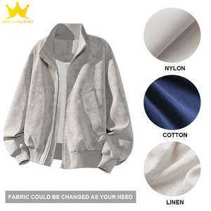 <span class=keywords><strong>Giacca</strong></span> Casual Antivento per <span class=keywords><strong>Uomo</strong></span> con Colletto Alto, Design Tie-Dye <span class=keywords><strong>e</strong></span> Chiusura con Cerniera - Product Image 5