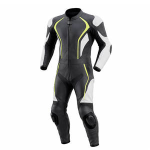 Nuevo Estilo, Impermeable, Ajustable, Profesional, de Alta Calidad, Traje de Motociclismo de Cuero Personalizado para Hombre, Logotipo Personalizado, Color del Equipo - Product Image 5