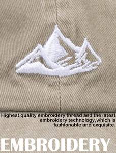 หมวกแก๊ปทรงวินเทจ BOSS ลายโลโก้แบบหนา ปรับขนาดได้ เหมาะเป็นของขวัญสำหรับผู้ชายและผู้หญิง - Product Image 6