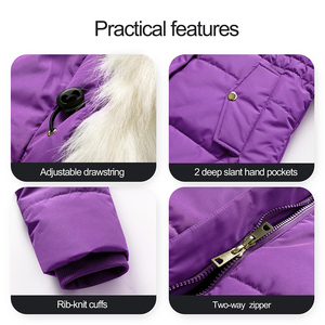 Chaqueta Parka Acolchada para Mujer, Abrigo Cálido con Capucha para Invierno, Resistente al Agua, Ropa Exterior de Moda, Proveedor Mayorista, Repelente al Agua - Product Image 6