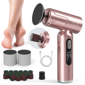 Lime à pieds électrique PELCAS A10, éliminateur de callosités, lime à <span class=keywords><strong>ongles</strong></span> rechargeable, 99 vitesses, faible bruit, outil de pédicure - Product Image 1