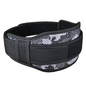 Soft Durable Heavy Duty Neoprene Weightlifting Belt Non-Slip Closure Customized Color Logo Unisex Advanced Protection Fitness - Product Image 5