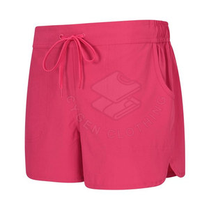 Shorts élégants pour femmes, respirants, avec cordon de serrage, légers, vêtements décontractés conçus pour un usage quotidien, confort estival, 100% coton - Product Image 4
