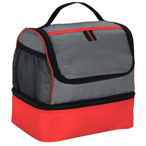 Bolsa de almuerzo Isoterma con dos compartimentos Bolsa de almuerzo para llevar con costo competitivo - Product Image 1