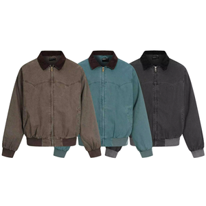 2026 New Style Wear Cotton <b>Canvas</b> <b>Jacket</b> Vintage Customized Casual Stylish <b>Canvas</b> <b>Jacket</b> - Product Image 5