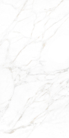 Carreaux de porcelaine AUSTIN STATUARIO 800x1600mm à surface brillante - Utilisation intérieure et extérieure, antidérapants pour salle de bain et cuisine