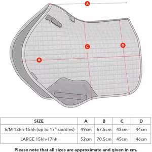 Almohadilla de montura inglesa de alta calidad, tela transpirable y suave, construcción duradera, diseño cómodo, adecuada para entrenamiento. - Product Image 5