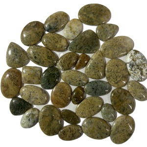 Pierre de cristal d'agate de mousse rose naturelle de qualité AAA + galet lisse pour la guérison ésotérique récupération du plaisir pierre précieuse polie en vrac - Product Image 3