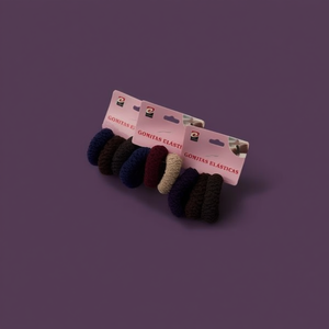 Elastici per Capelli 12 Pezzi Colori Assortiti - Product Image 3