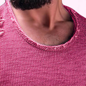 Nouveauté - Vente directe d'usine - T-shirt homme effet vieilli - Design personnalisé - Vente en ligne - T-shirt homme effet vieilli - Product Image 3