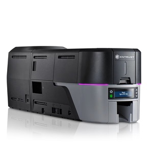 Entrust Sigma DS3 Thermal Print Dual-Sided Color <b>Printer</b> with Tactile Impression Module 300DPI 10 Seconds Per <b>Card</b> - Product Image 3