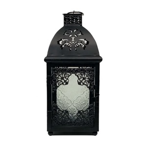 Wholesale Silver Metal <b>Moroccan</b> Lantern Candle Holder for Ramadan Home and Events <b>Decoration</b> - Product Image 3