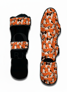 Protège-tibias professionnels de boxe thaïlandaise en mousse EVA pour enfants et adultes – Équipement de protection pour le kickboxing et le MMA - Product Image 5