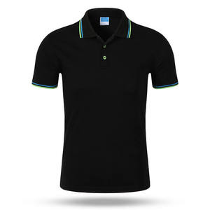Camiseta de Golf de Alta Calidad 100% Algodón para Hombre, Lisa, con Logotipo Impreso, Manga Corta, Unisex, Casual, con Bolsillo, Antiarrugas - Product Image 3