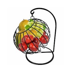 Vegetable Storage <b>Basket</b> Bowl Stackable Fruit Holder Eco-Friendly Design Neatening Organizer Strong Iron <b>Wire</b> <b>Basket</b> - Product Image 2