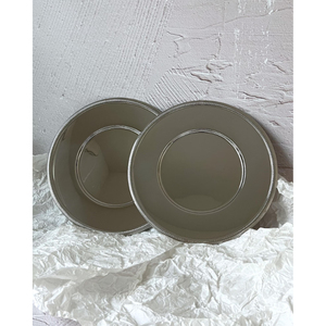Offre Exceptionnelle : Assiettes de Présentation en Métal, Acier Inoxydable Poli Brillant – Vaisselle et Accessoires de Table Élégants - Product Image 6