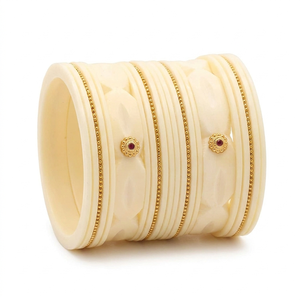 Luxury Handcrafted Resin <b>Bangles</b> Trendy Colorful Acrylic Churi <b>Set</b> Lightweight Modern Ethnic Wear Jewelry For Women - Product Image 2