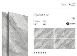 Carreaux de porcelaine brillants de qualité supérieure, grandes dimensions 800x1600, 1200x1800, 750x1500 mm, pour la décoration intérieure et extérieure - Product Image 5