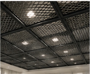 Aluminum Expanded Metal Mesh Diamond Pattern <b>Fence</b> Panel Custom Size Security Protection Aluminum Expanded Metal Mesh - Product Image 3