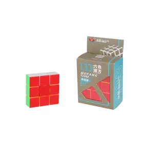 Dedo de juguete promocional Niños educación 1 capa rompecabezas Cubo mágico 1x1 Cubo mágico Fidget Puzzle Spinner Niños