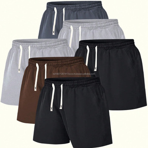 กางเกงขาสั้นผู้ชาย Essenti SS26 ขายส่ง และกางเกงขาสั้นเทอร์รี่สีโอ๊ตมีลอ่อนและสีโอ๊ตมีลเข้ม และกางเกงขาสั้นผ้าฝ้ายยืดสำหรับฤดูร้อน ขายส่งจำนวนมาก - Product Image 4