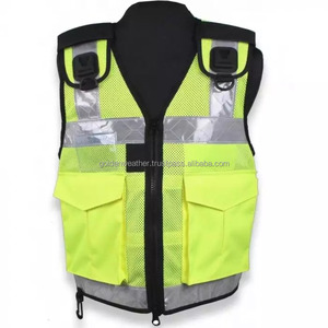 Custom Logo <b>Security</b> High Visibility Reflective Medical Vest Multiple Storage Pockets Safety Vest Customized Tactical Vest - Product Image 4