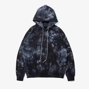 เสื้อฮู้ดดี้ผู้ชายไซส์ใหญ่ ลายมัดย้อม ผ้าถัก สวมใส่สบาย ทรงปกติ เหมาะสำหรับฤดูใบไม้ร่วง เสื้อฮู้ดดี้และเสื้อสเวตเชิ้ตผู้ชาย - Product Image 3