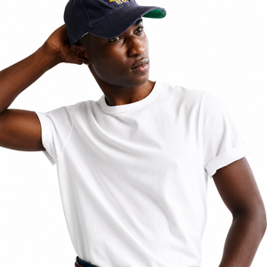 Camiseta Blanca de Manga Corta para Hombre 2026, Corte Regular, Cuello Redondo, Estilo Casual, 100% Algodón Jersey - Product Image 6