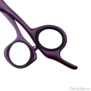 Ciseaux de barbier professionnels en acier inoxydable, couleur unique, vente en gros, tranchants, pour la coupe de cheveux, logo personnalisé, pour salon de coiffure - Product Image 3